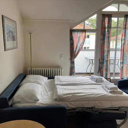 Dünenpark - Komfort Mit 1 Schlafzimmer Und Balkon Im Dachgeschoss 197 Apartamento Binz