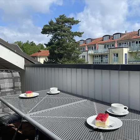 Dünenpark - Komfort Mit 1 Schlafzimmer Und Balkon Im Dachgeschoss 197 Apartamento Binz