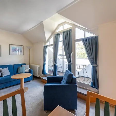 Duenenpark - Komfort Mit 1 Schlafzimmer Und Balkon Im Dachgeschoss 197 شقة