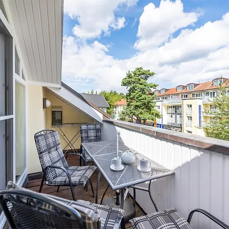 شقة Duenenpark - Komfort Mit 1 Schlafzimmer Und Balkon Im Dachgeschoss 197 بينز