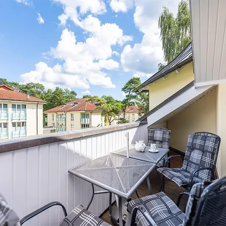 Duenenpark - Komfort Mit 1 Schlafzimmer Und Balkon Im Dachgeschoss 197